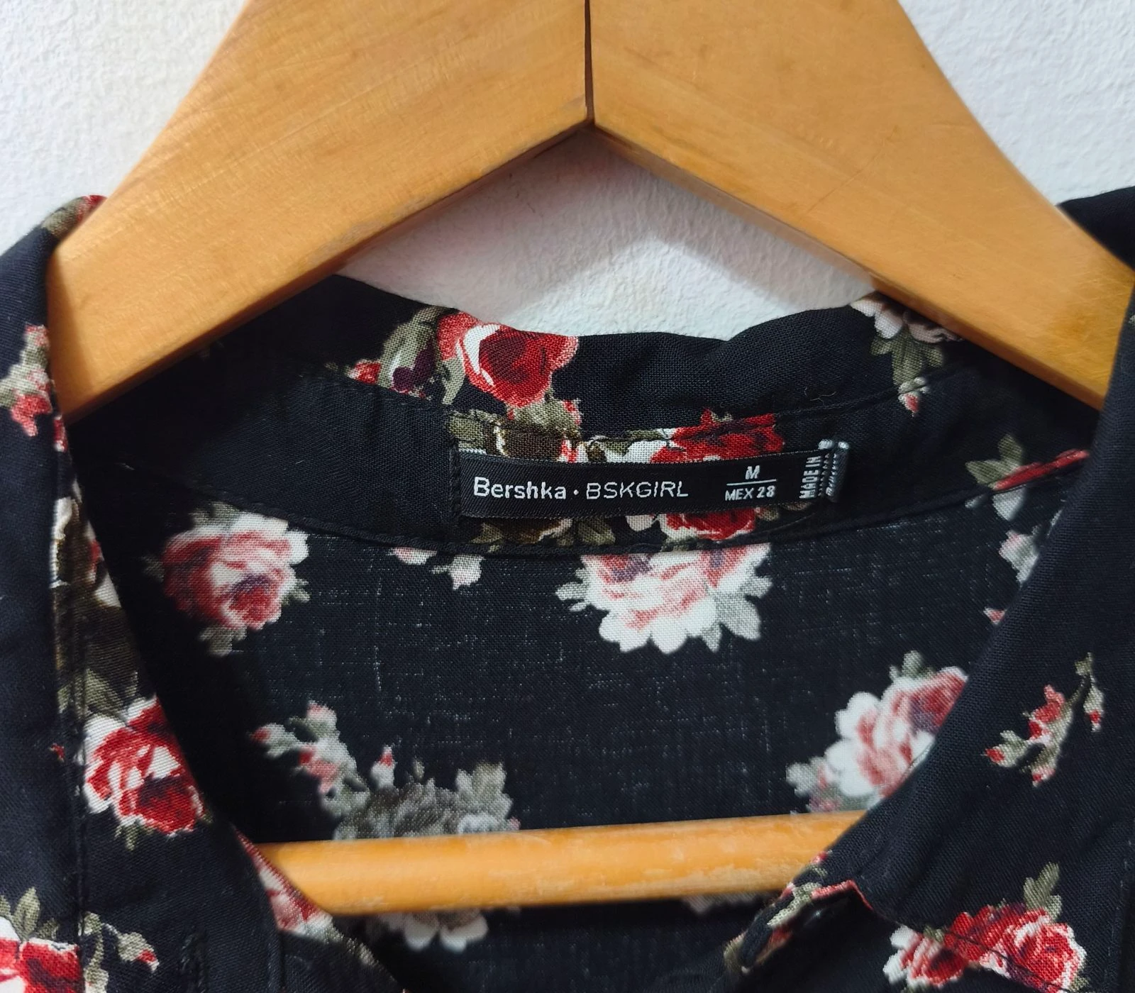 Mono corto floreado negro Bershka mujer Talla M – photo 4